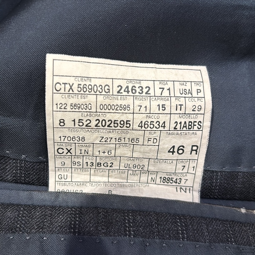 Gucci Charcoal Pinstripe Blazer - Picture 6 of 9